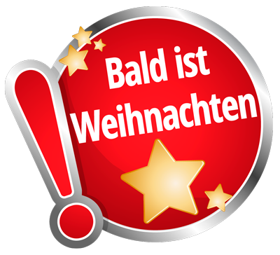 badge_Weihnachten Bald ist Weihnachten